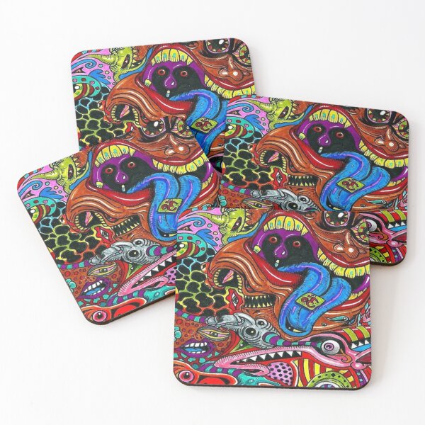 Item preview, Trippy Faces that are a bit creepy designed and sold by Basikski3.