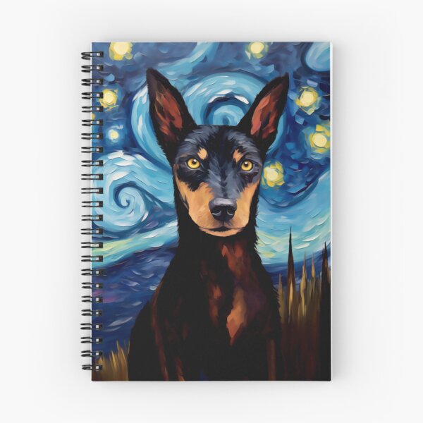 Item preview, A Kelpie Starry Night, Adorable Kelpie Puppy designed and sold by Orianah.