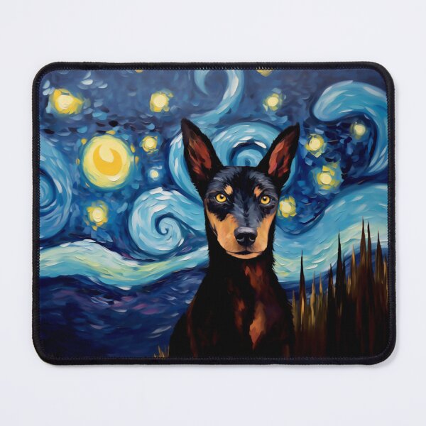 Item preview, A Kelpie Starry Night, Adorable Kelpie Puppy designed and sold by Orianah.
