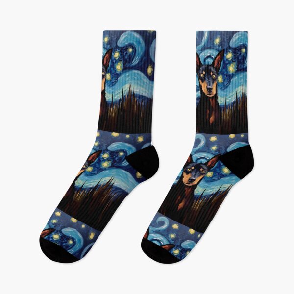 Item preview, A Kelpie Starry Night, Adorable Kelpie Puppy designed and sold by Orianah.