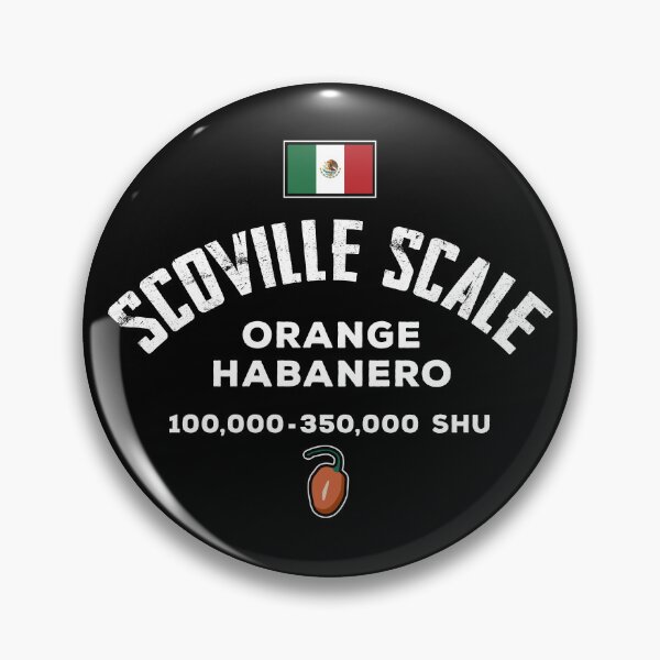 Item preview, Scoville Scale Orange Habanero Pepper designed and sold by twHistory.