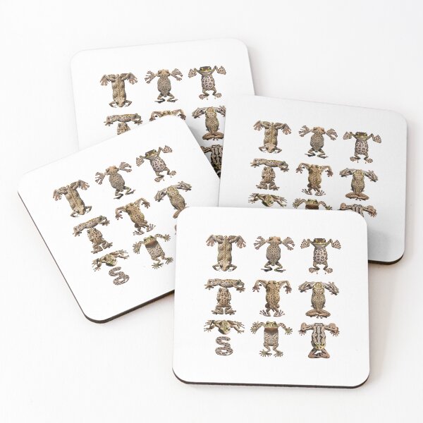 Item preview, TOADS in T Shape designed and sold by jazzydevil.