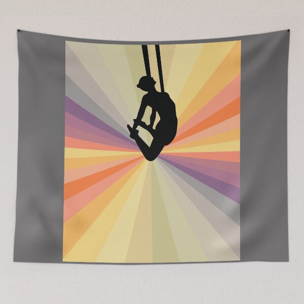 Item preview, aerial yoga girl designed and sold by misslizzyspin.