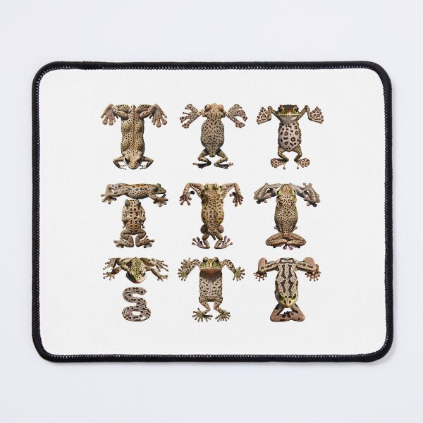 Item preview, TOADS in T Shape designed and sold by jazzydevil.