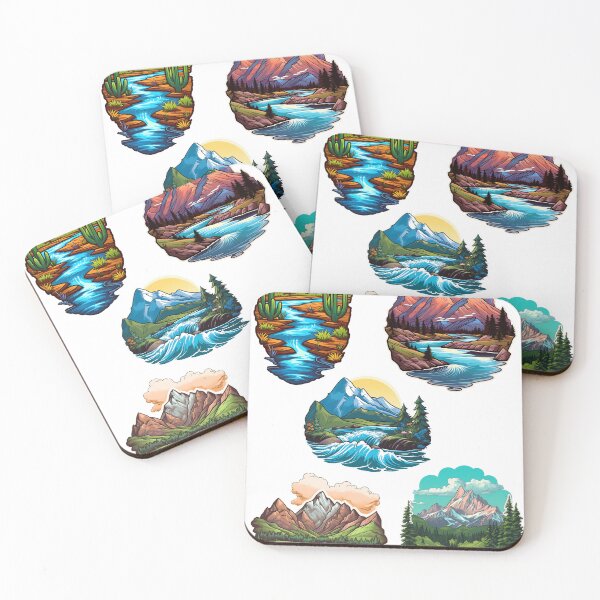 Item preview, Mountains of America Package designed and sold by ivanmejia.