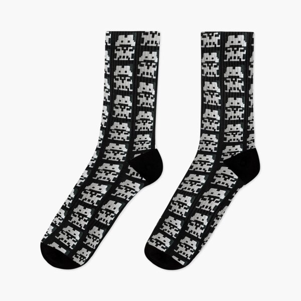 Item preview, space invader designed and sold by HauntedEmporium.