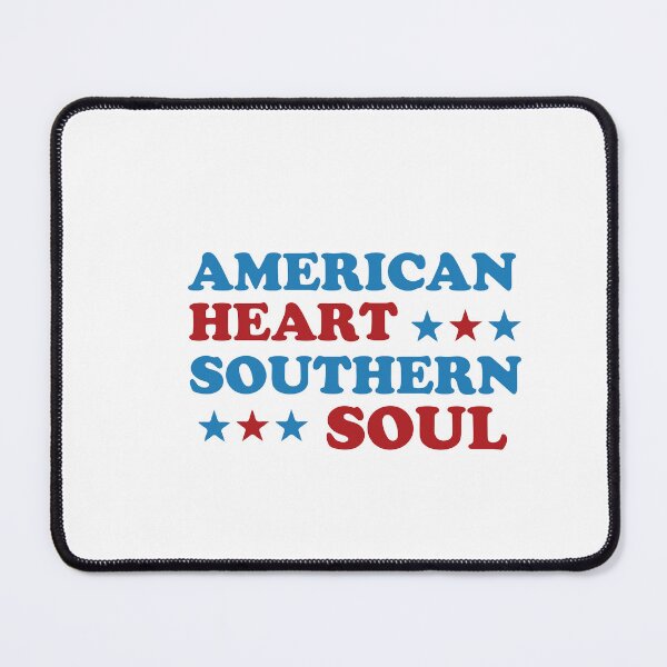 Item preview, American Heart, Southern Soul - Embrace the Best of Both Worlds designed and sold by Inkonicc.