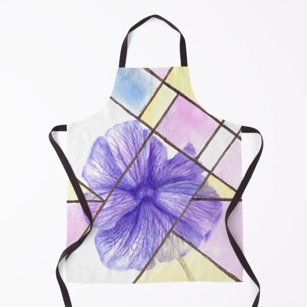 Item preview, Watercolor Stained Glass Pansy designed and sold by SierraReighArt.