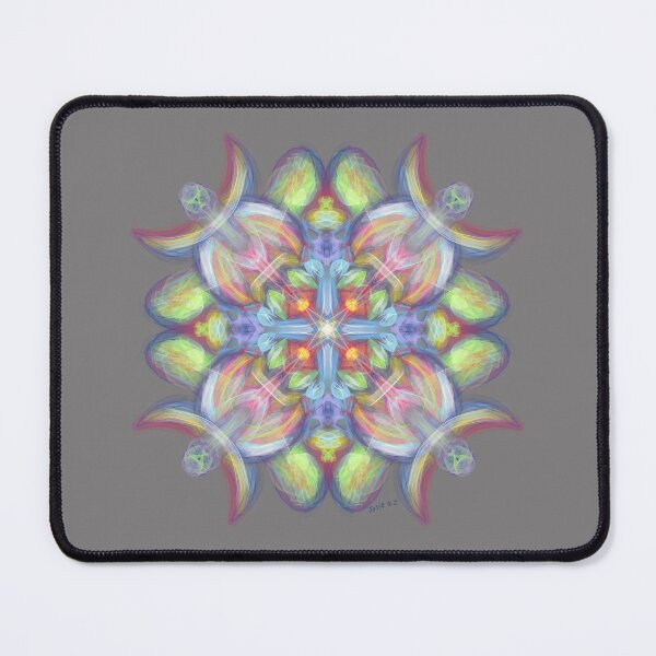 Item preview, Abstract Blossom - Grey background designed and sold by Josephine Ethereal.