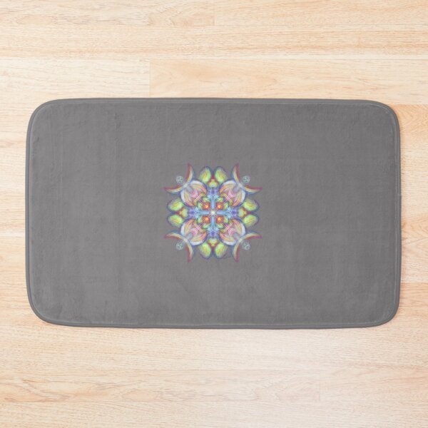 Item preview, Abstract Blossom - Grey background designed and sold by Josephine Ethereal.