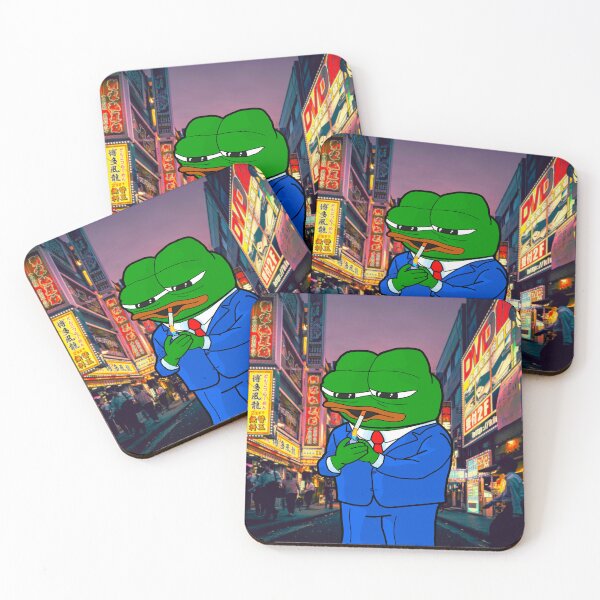 Item preview, Sad Businessman Smoking Pepe designed and sold by Slav-Art.