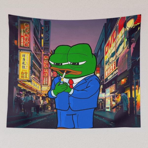 Item preview, Sad Businessman Smoking Pepe designed and sold by Slav-Art.