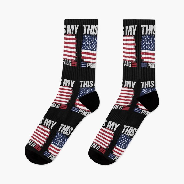 Item preview, This Is My Pride Flag US American 4th of July  T-Shirt designed and sold by design-animals.