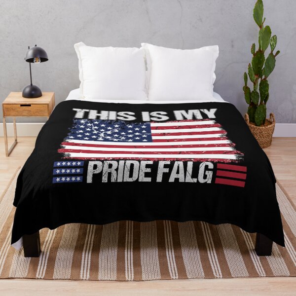 Item preview, This Is My Pride Flag US American 4th of July  T-Shirt designed and sold by design-animals.