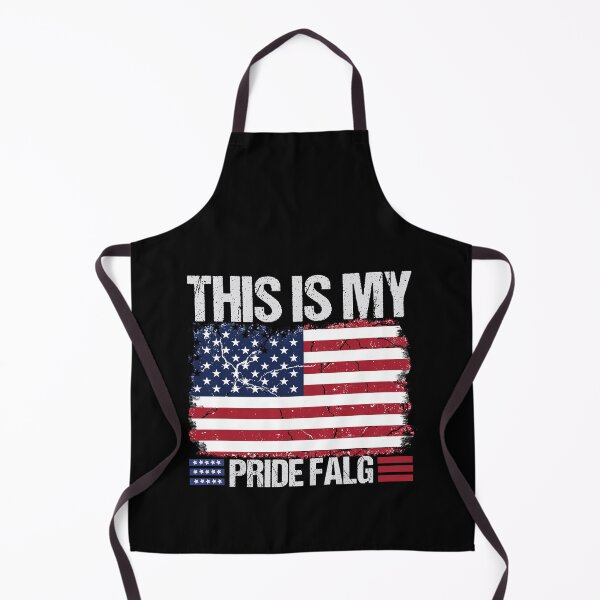 Item preview, This Is My Pride Flag US American 4th of July T-Shirt designed and sold by design-animals.
