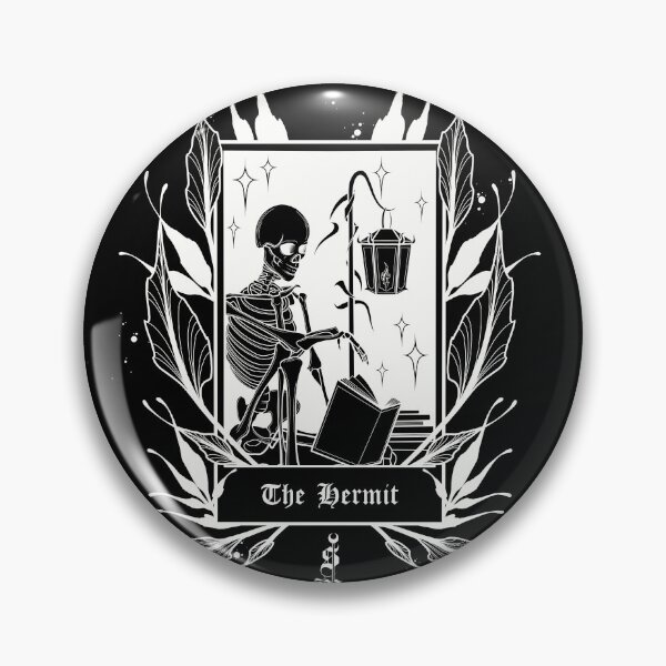Item preview, "The Hermit" Tarot Card Design by Sebastian Murray designed and sold by Sebastian Murray.