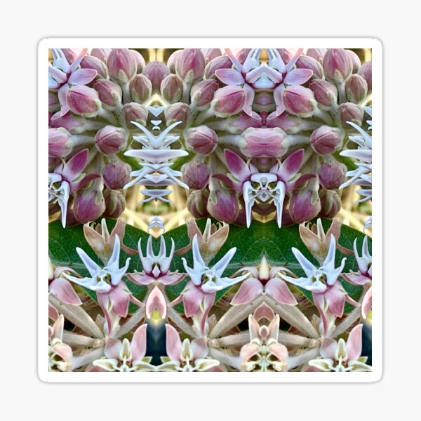 Flower Kaleidoscope Sticker