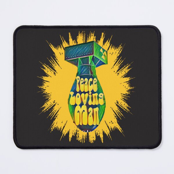 Item preview, Peace Loving Man Bomb designed and sold by theoralcollage.