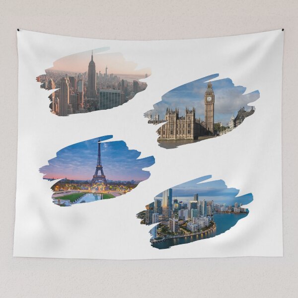 Item preview, World Landmarks designed and sold by broadwaygirl142.