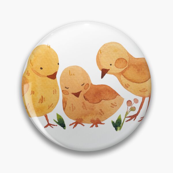 Item preview, Watercolor Chicks designed and sold by Ashley-Luise.