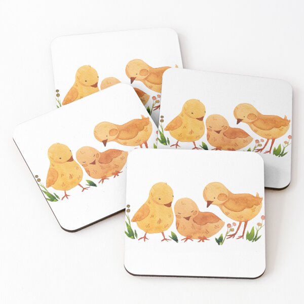 Item preview, Watercolor Chicks designed and sold by Ashley-Luise.