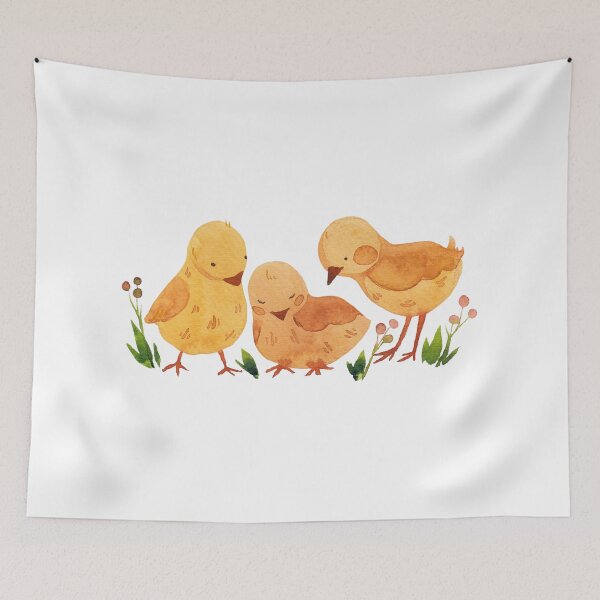 Item preview, Watercolor Chicks designed and sold by Ashley-Luise.