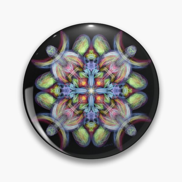 Item preview, Abstract Blossom - Black background designed and sold by Josephine Ethereal.