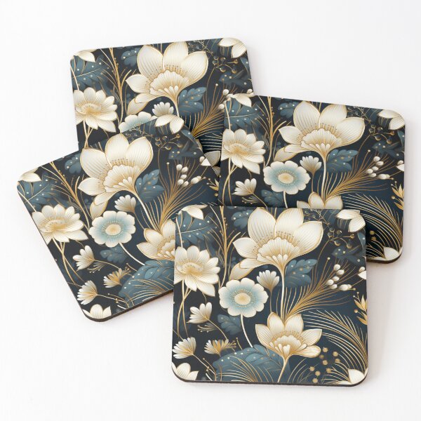Item preview, Vintage elegance with a touch of gold. designed and sold by SBD-Shop.
