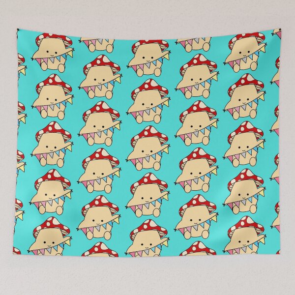 Item preview, Genderflux flag mushroom designed and sold by bookwoof.