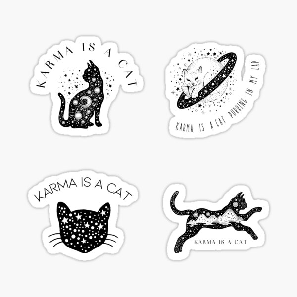 Karma Is A Cat Gifts & Merchandise for Sale