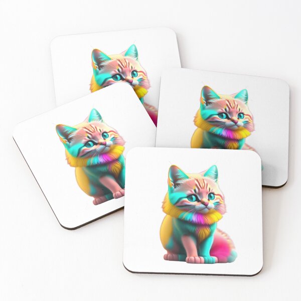 Item preview, Colorful Cat designed and sold by Prilidiarts.