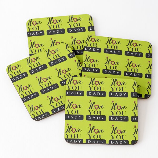 Item preview, I LOVE YOU DADY, DADY'S DAY GIF designed and sold by NinaCreator.