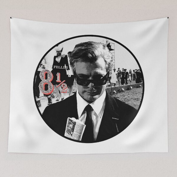 Item preview, 8 1/2 Federico Fellini designed and sold by theoralcollage.