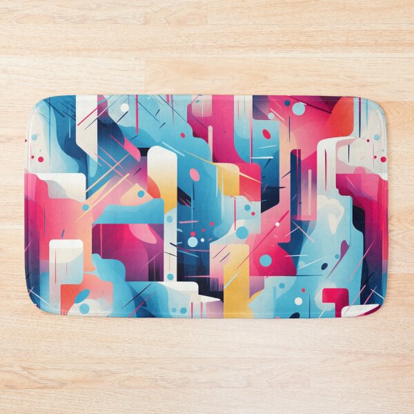 Item preview,  "City in Boiling: A Vibrant and Dynamic Abstract Pattern" designed and sold by SBD-Shop.