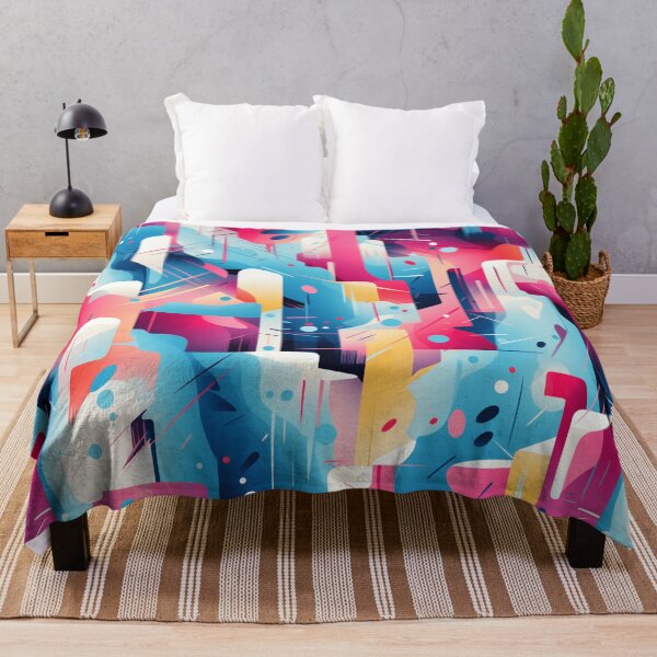 Item preview, "City in Boiling: A Vibrant and Dynamic Abstract Pattern" designed and sold by SBD-Shop.