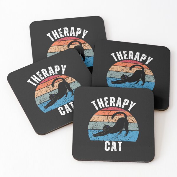 Item preview, therapy cat t-shirt, relax designed and sold by NinaCreator.