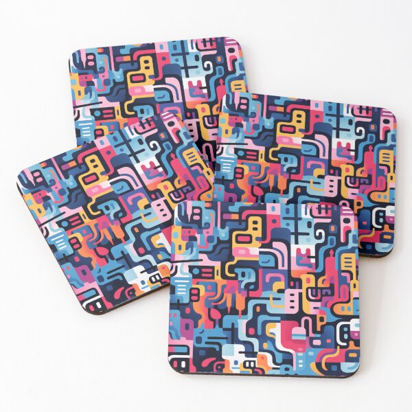 Item preview,  "City on Fire: A Vibrant and Dynamic Abstract Pattern" designed and sold by SBD-Shop.