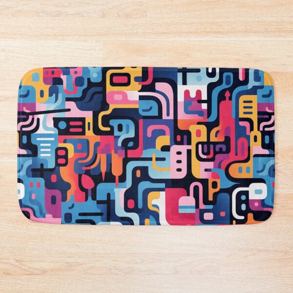 Item preview,  "City on Fire: A Vibrant and Dynamic Abstract Pattern" designed and sold by SBD-Shop.