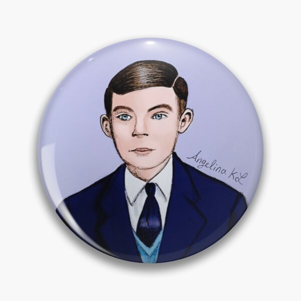 Item preview, Alan Turing Art designed and sold by angelina-kristl.