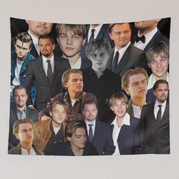 Item preview, leonardo dicaprio photo collage designed and sold by T-shirtakStore.