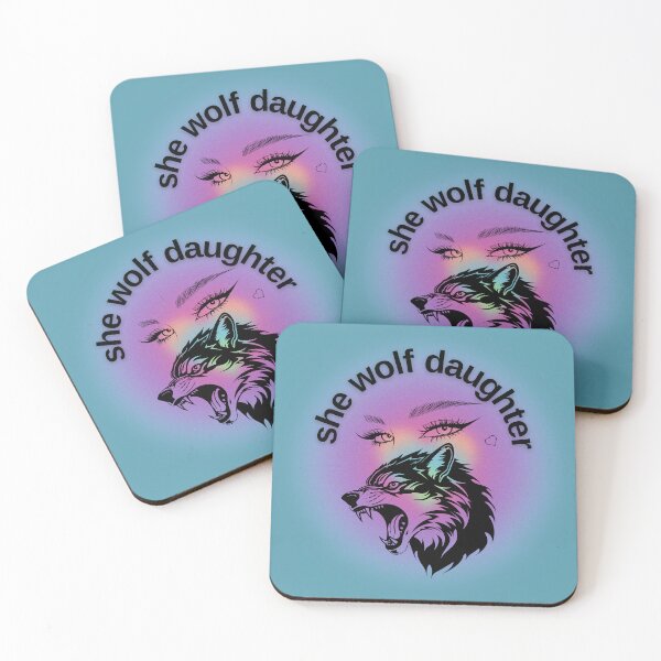 Item preview, She Wolf Daughter designed and sold by ArtAngiTresors.