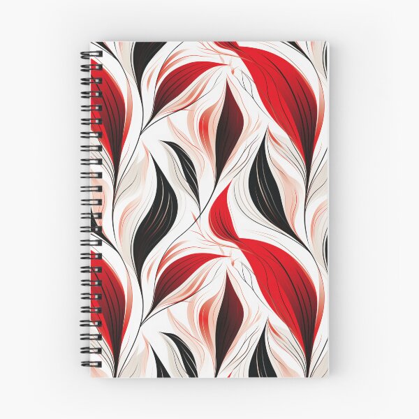 Item preview, bicolor abstract leaves designed and sold by SBD-Shop.