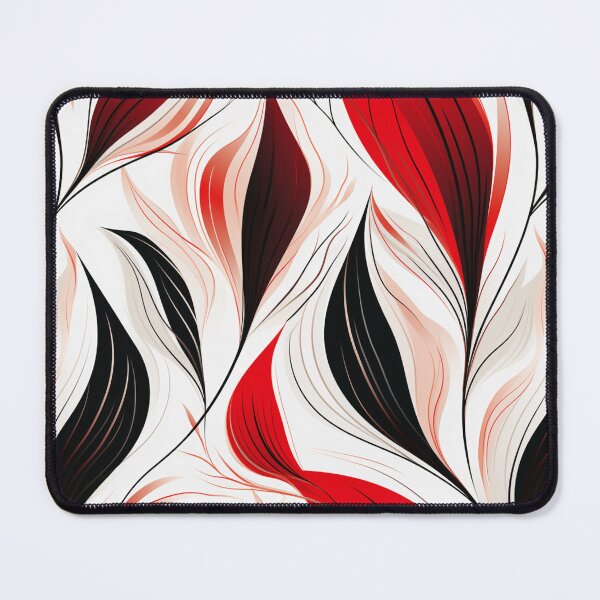 Item preview, bicolor abstract leaves designed and sold by SBD-Shop.