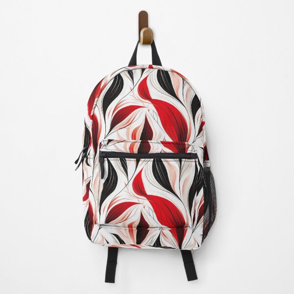 Item preview, bicolor abstract leaves designed and sold by SBD-Shop.