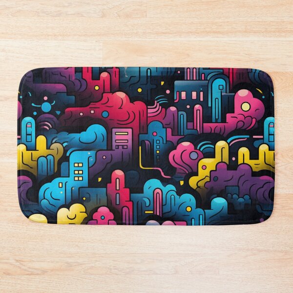 Item preview,  "Urban Incandescence: A Vivid and Dynamic Abstract Pattern" designed and sold by SBD-Shop.