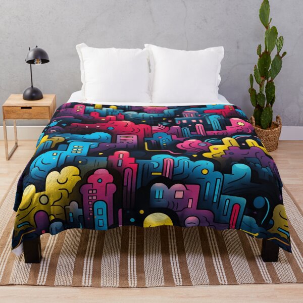Item preview, "Urban Incandescence: A Vivid and Dynamic Abstract Pattern" designed and sold by SBD-Shop.
