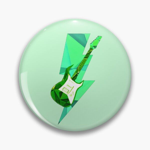 Item preview, Green electric guitar designed and sold by AlexisMay511.