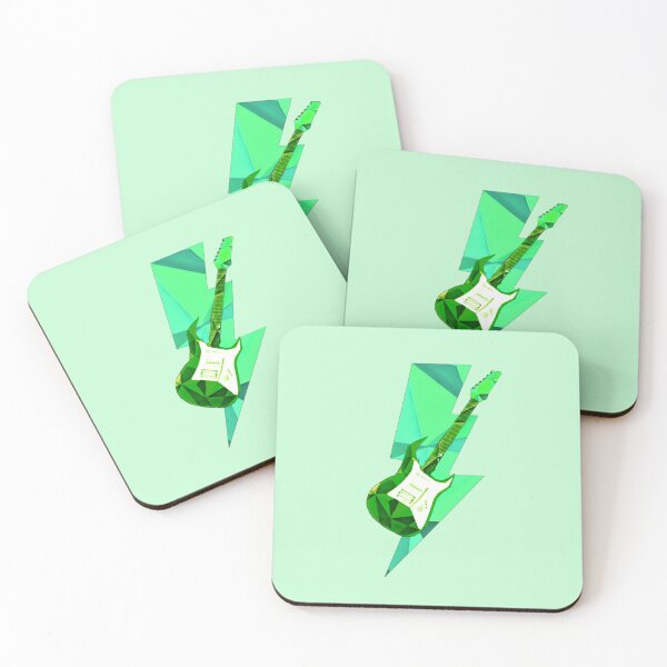 Item preview, Green electric guitar designed and sold by AlexisMay511.