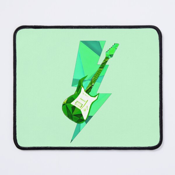 Item preview, Green electric guitar designed and sold by AlexisMay511.