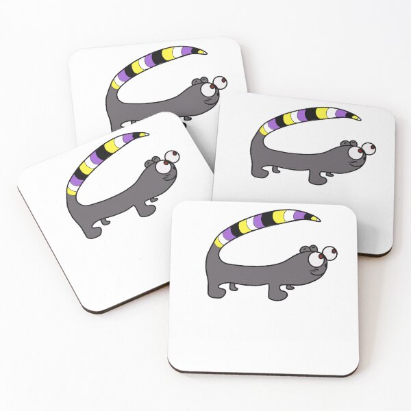Item preview, Non-binary Pride Rat designed and sold by RatOverlord.